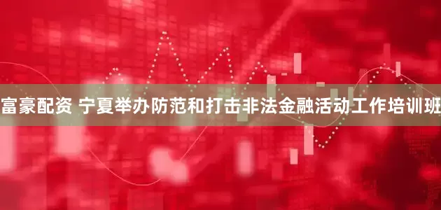 富豪配资 宁夏举办防范和打击非法金融活动工作培训班