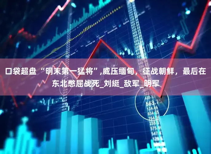 口袋超盘 “明末第一猛将”,威压缅甸，征战朝鲜，最后在东北憋屈战死_刘綎_敌军_明军
